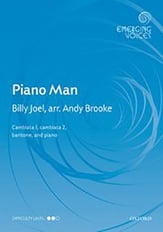 Piano Man Cambiata, Cambiata, Bass choral sheet music cover